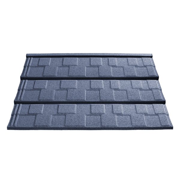 DAMUS Building Solutions - Shingle Stone Coated Tile Metal Roofing Sheets (stacked)