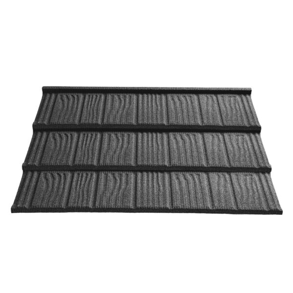 la brea black tile stone coated metal roof sheets