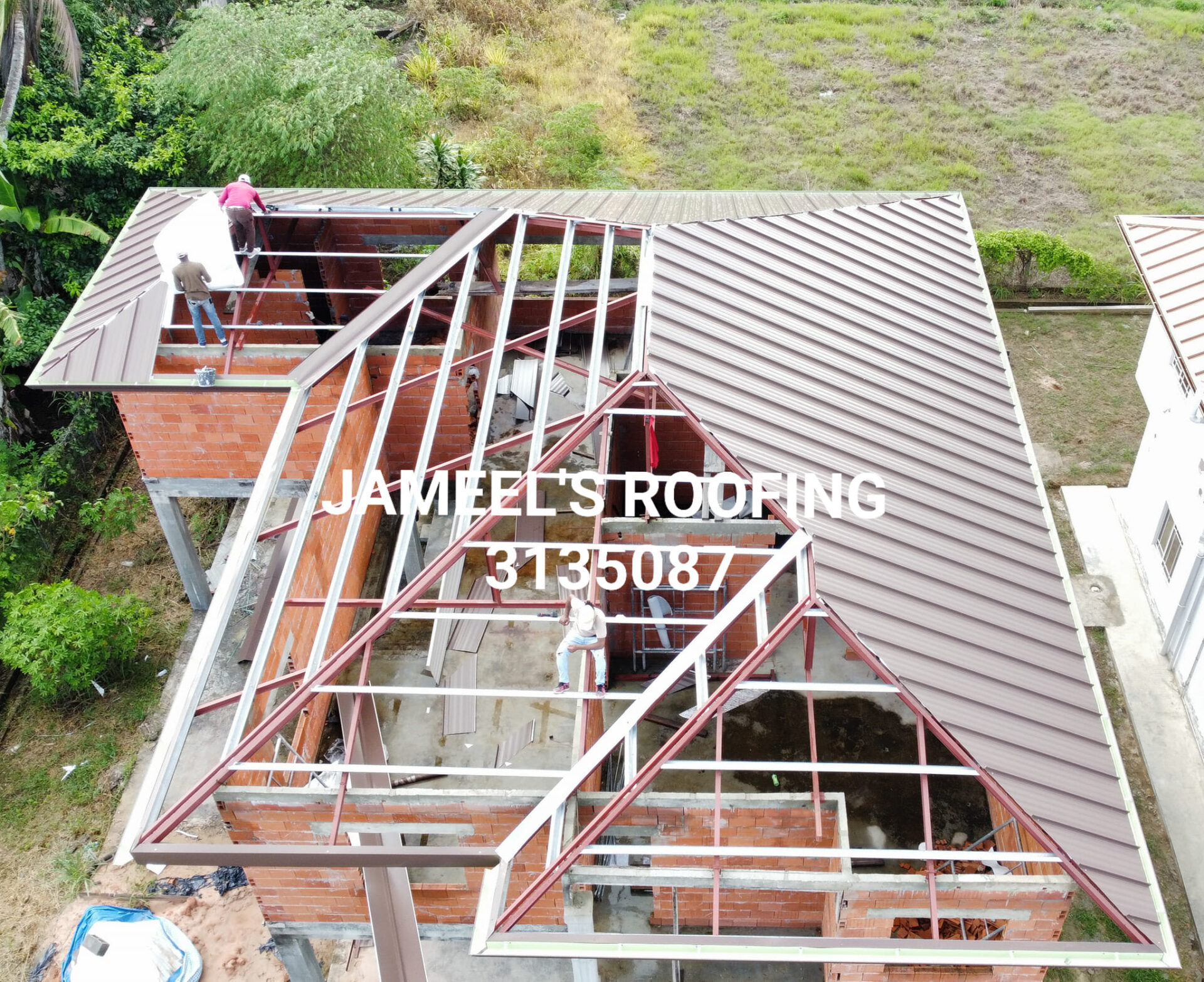framing & sheeting standing seam